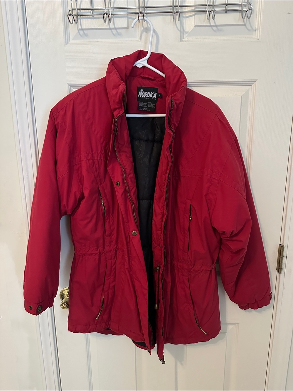Tunic length ski jacket